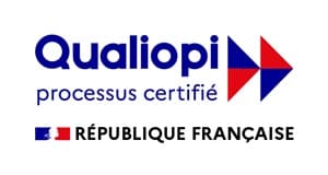Logo Qualiopi - La certification qualité a été délivrée au titre de la catégorie 